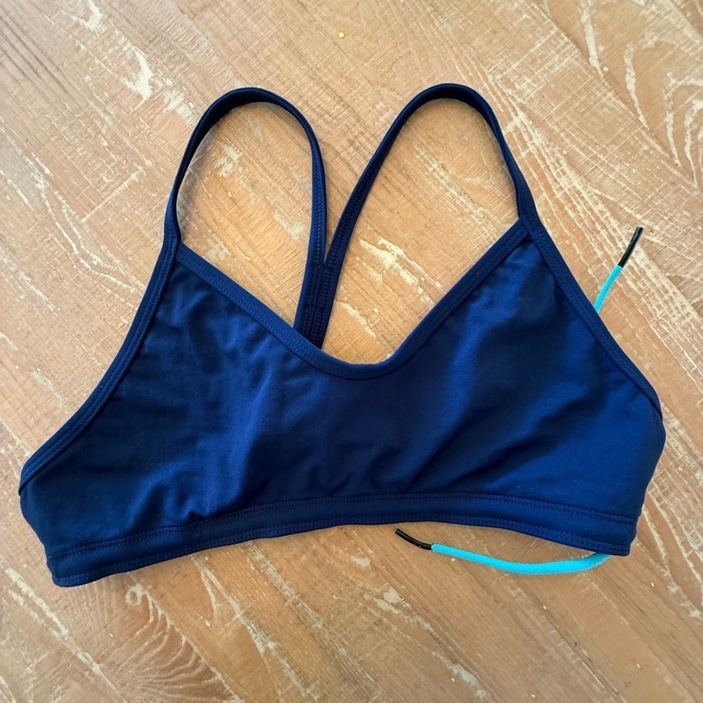 Jolyn Clothing Navy Bikini Top